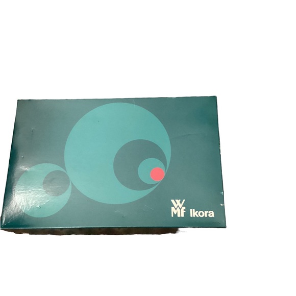 Vintage WMF Ikora SilverPlated Footed Bread Basket with Butter Dish. 12 x 8 - Picture 4 of 4